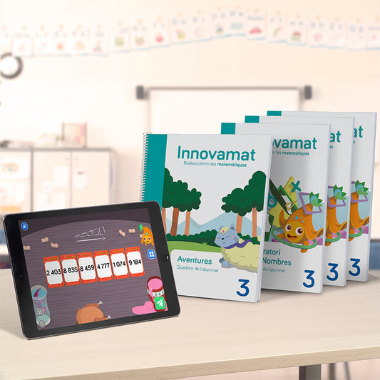 Digital Laboratory Pack + Adventures + App Innovamat Català - 3rd grade