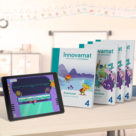 Pack Quaderns + App + Avaluació i intervenció Innovamat Català - 4t de primària