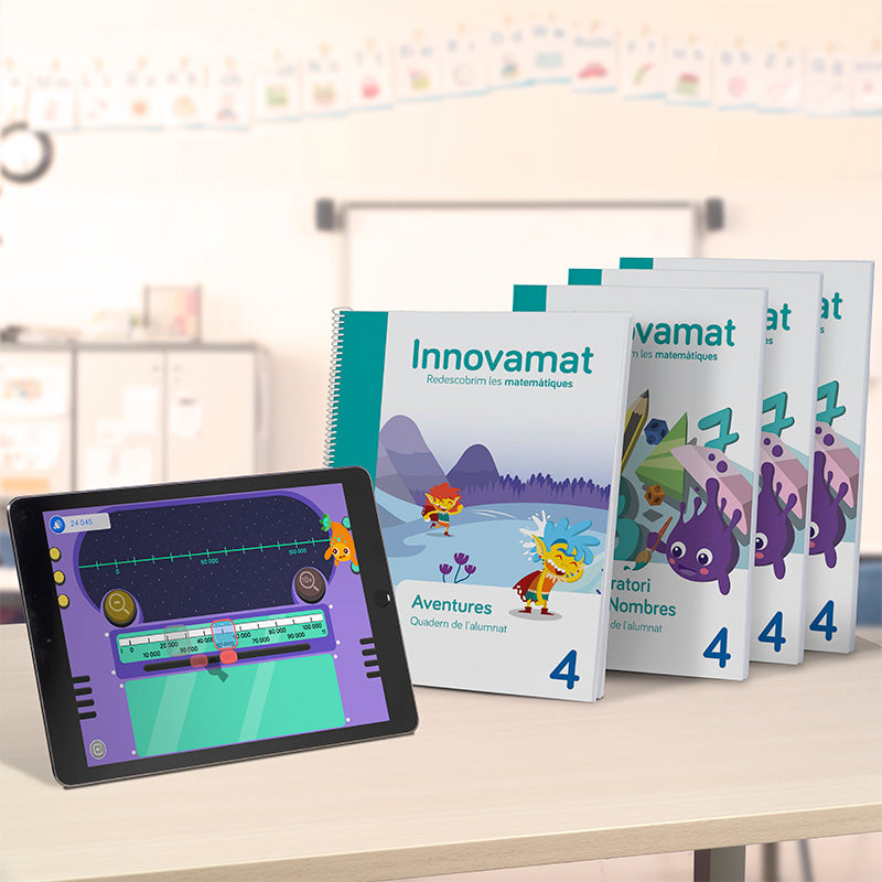 Laboratori Pack + Digital Adventures + Innovamat Català App - 4th grade of primary school